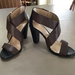 Ann Taylor women's 3" heel sandals size 5